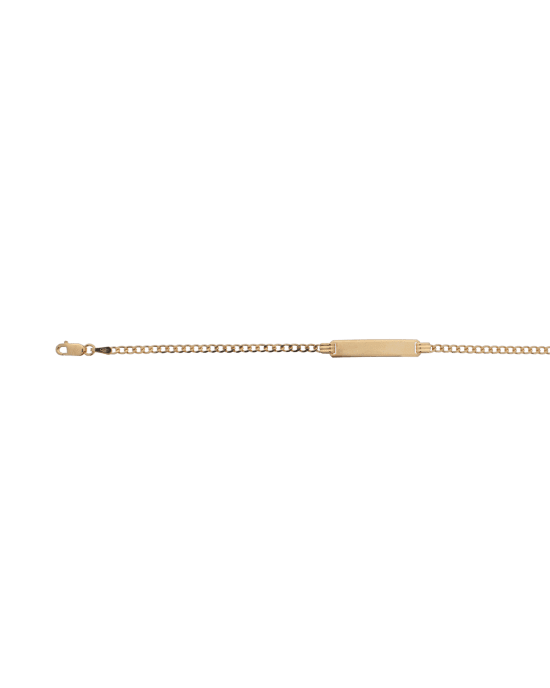 18CT Y/G CURB ID 2.30mm/16cm